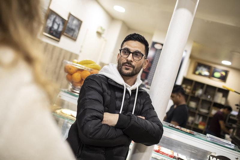 C'est parti pour une crêpe banane - Nutella.