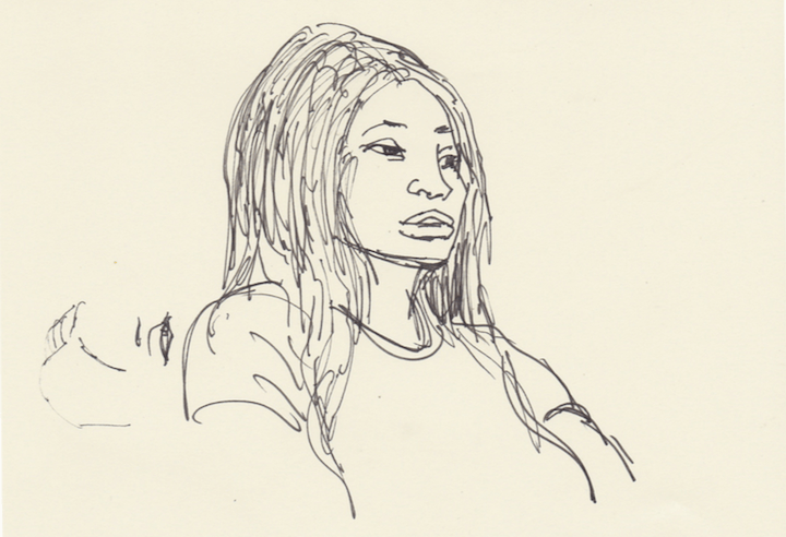 Sara, la trentaine, est originaire de Benin City au Nigéria. Elle est arrivée en 2018 à Nantes après cinq ans en Italie. Si elle prétend gagner parfois 200 euros en une journée à Nantes, elle souhaite devenir cuisinière.