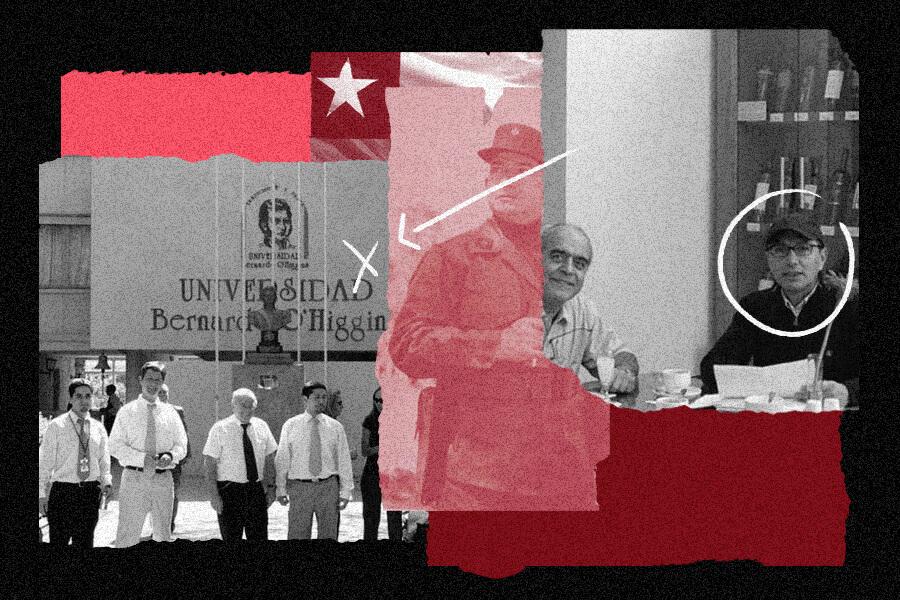 Sandoval utilise ses réseaux français pour s’improviser VRP des extrêmes droites sud-américaines. En 2006, il organise un colloque au Chili dans un établissement fondé par l’un des bras droit de Pinochet. Parmi les intervenants, Alain Juillet