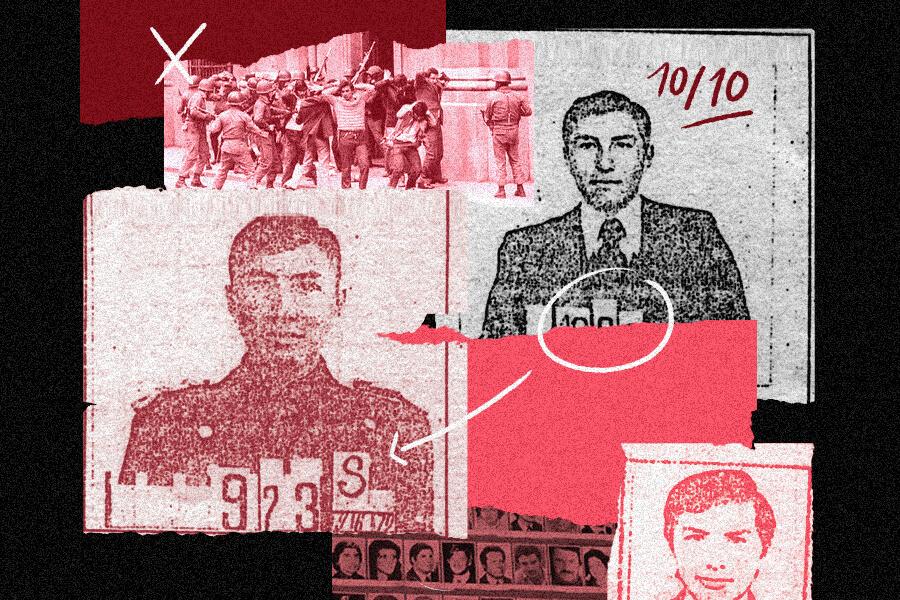 Les états de services de Sandoval au sein de la police argentine dessinent le portrait d’un jeune fonctionnaire zélé, soucieux de gravir les échelons. Il reçoit la note de 10/10 à chacune de ses évaluations annuelles.