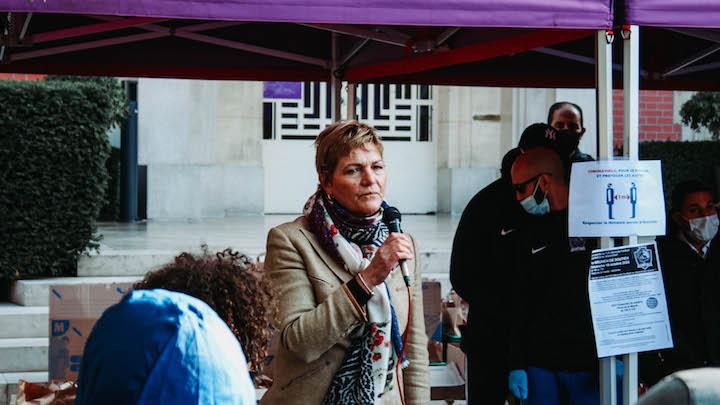 Véronique Rabiot est la présidente d'honneur depuis fin septembre. Présente aux rassemblements, estime que le combat de l'USAF est « juste ».