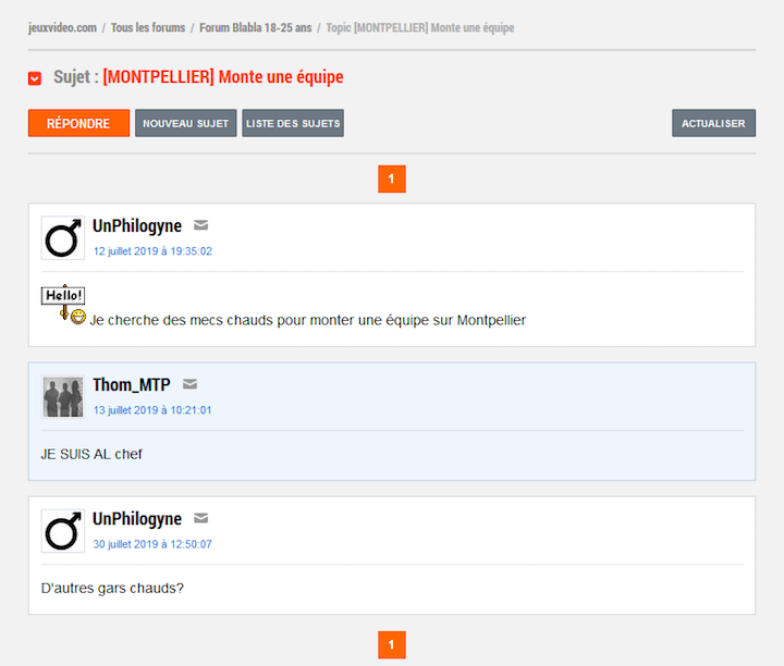 Sur le site JeuxVideos.com, puis sur Instagram, Twitter et Facebook. une nouvelle vague de recrutement commence
