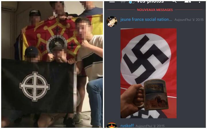 Certains de ses habitués ne cachent pas leur passion pour le fascisme et partagent leurs photos d’artefacts du 3ème Reich ou de signes néonazi, comme la croix celtique.