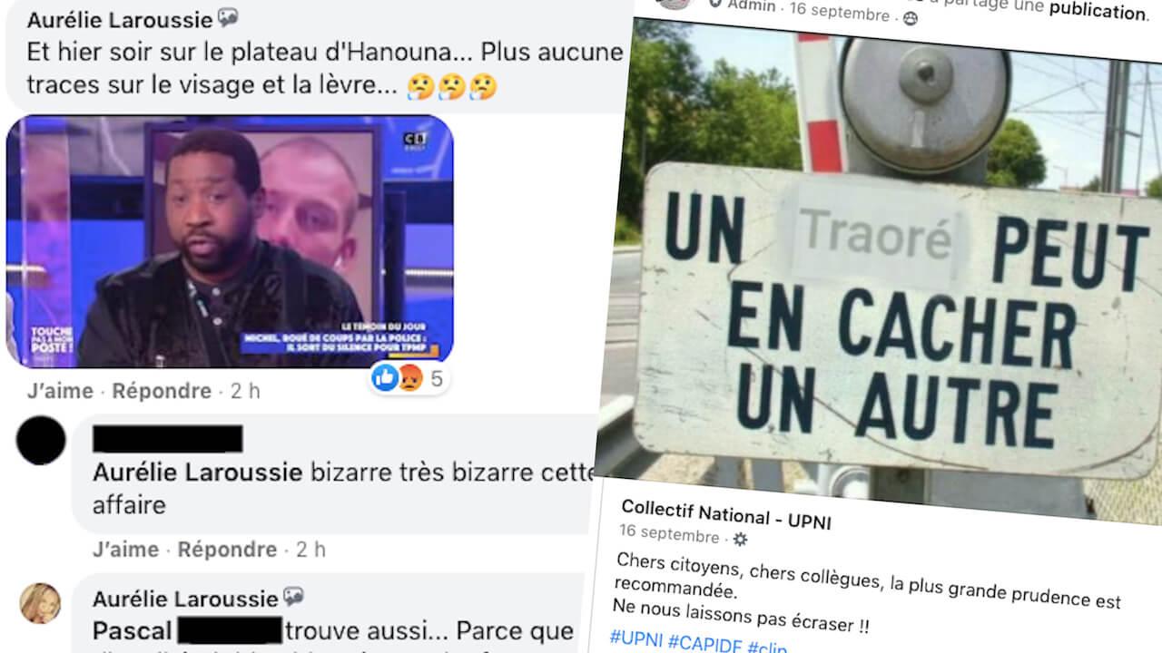 Racisme et apologie des violences policières sur TN Rabiot, le groupe Facebook qui regroupe des milliers de fonctionnaires
