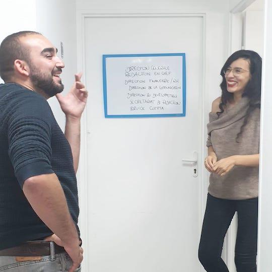 Ilyes Ramdani et Latifa Oulkhouir ont assuré la rédaction en chef et la direction en 2019