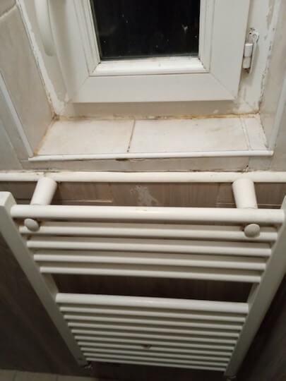 Dans les chambres mal isolées, il fait froid et humide. 