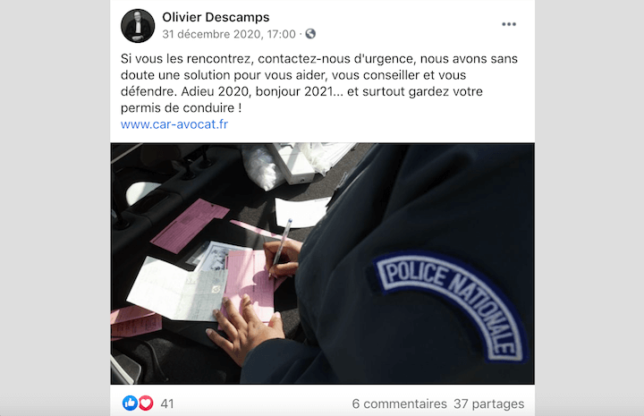 L'avocat n'hésite pas à utiliser ses réseaux sociaux pour attirer de nouveaux clients