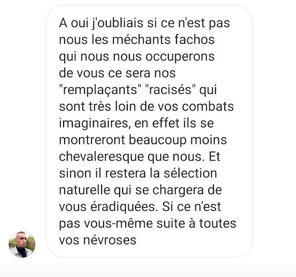 La rappeuse a reçu de nombreuses menaces