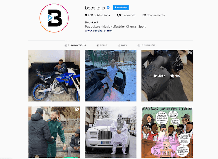 Booska-P comptabilise en moyenne et par mois plus de 3 millions de visites sur son site, 17 millions de vues sur YouTube et près de 2 millions d’abonnés sur Instagram
