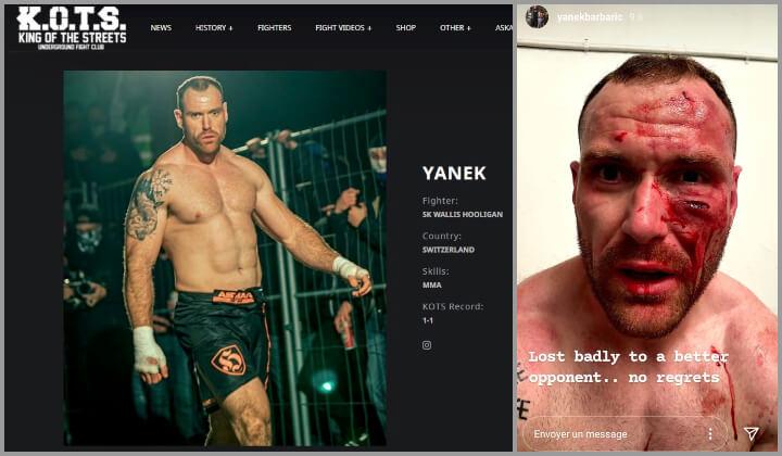 « C'est l'heure de la bagarre » / « J'ai perdu la bagarre ».