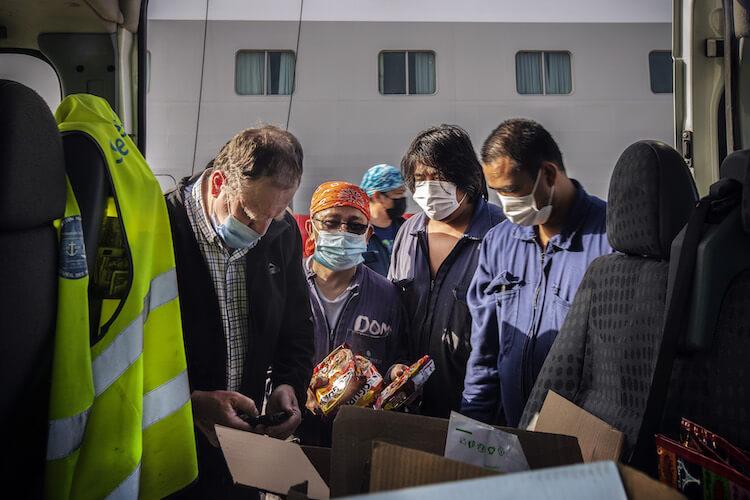 l’Association marseillaise d’accueil de marins (Amam) ne fait pas de bénéfice sur les produits revendus.