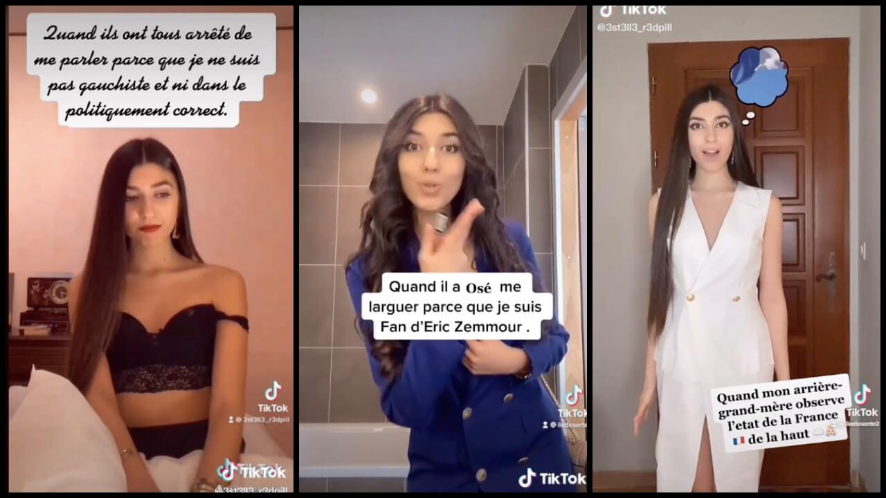 Estelle RedPill, la TikTokeuse préférée de la fachosphère