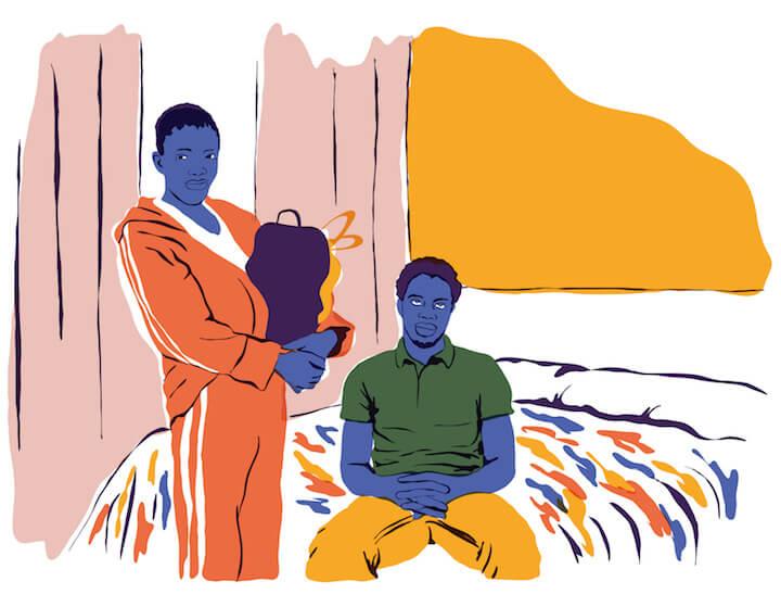 Après « Rooms & Dreams », Christel a pu trouvé un appartement avec son mari et leurs jumeaux dans la rue adjacente, également géré par Basiliade