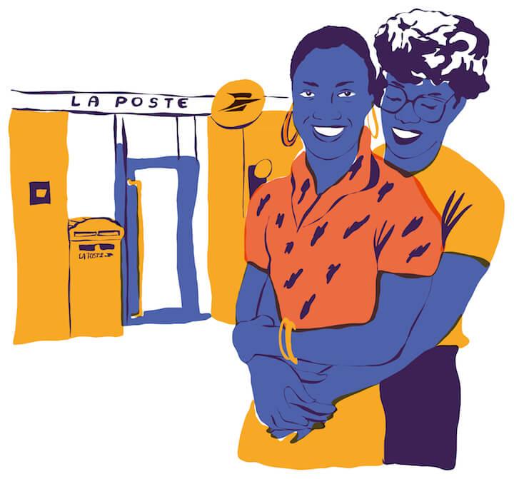 Awa a finalement trouvé l'amour lorsqu'elle travaillait dans un entrepôt de La Poste
