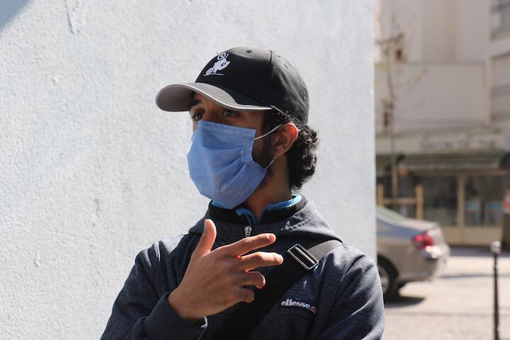 Shahin couvre aussi des manifestations et rassemblements contre le racisme ou les violences policières.