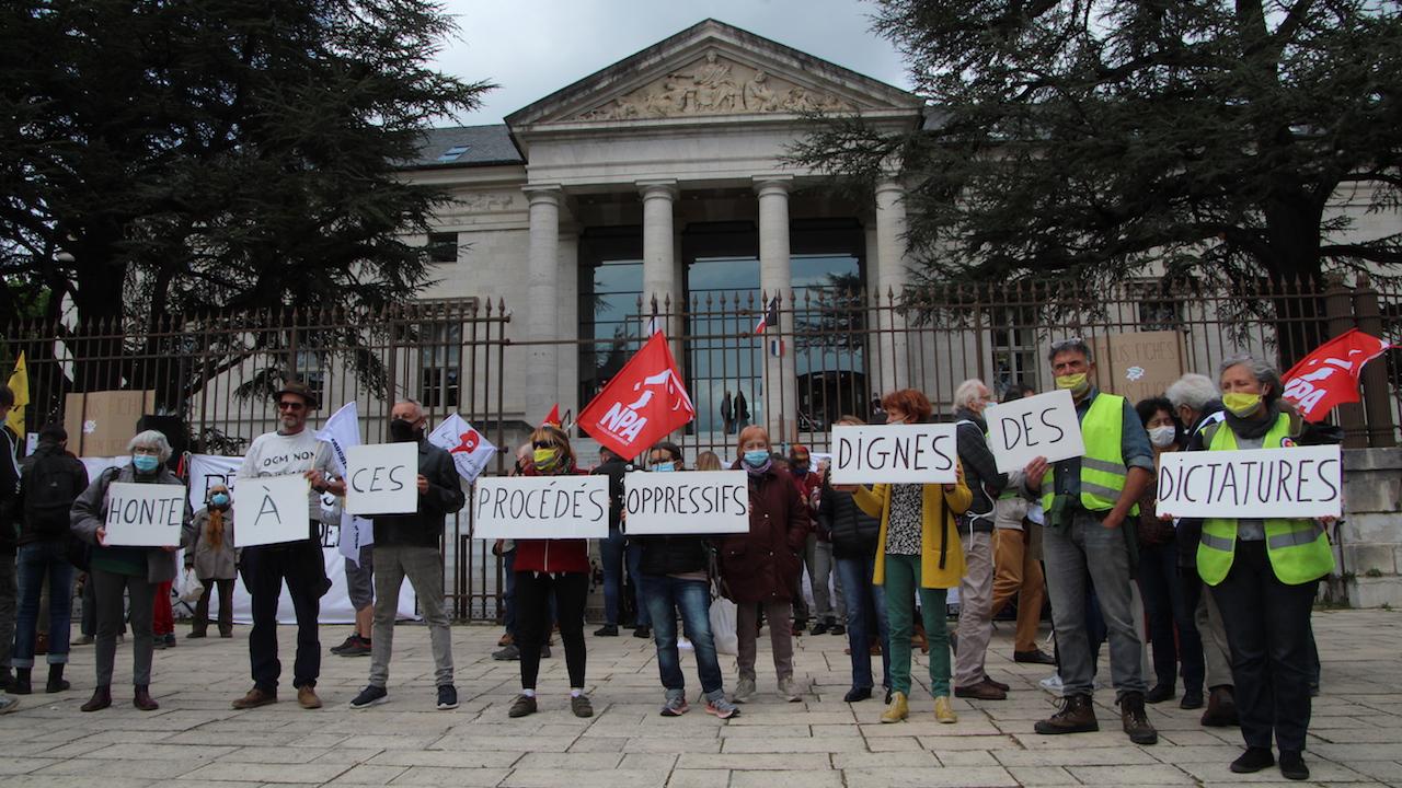 À Millau, 25 militants vidéo-verbalisés face à la justice