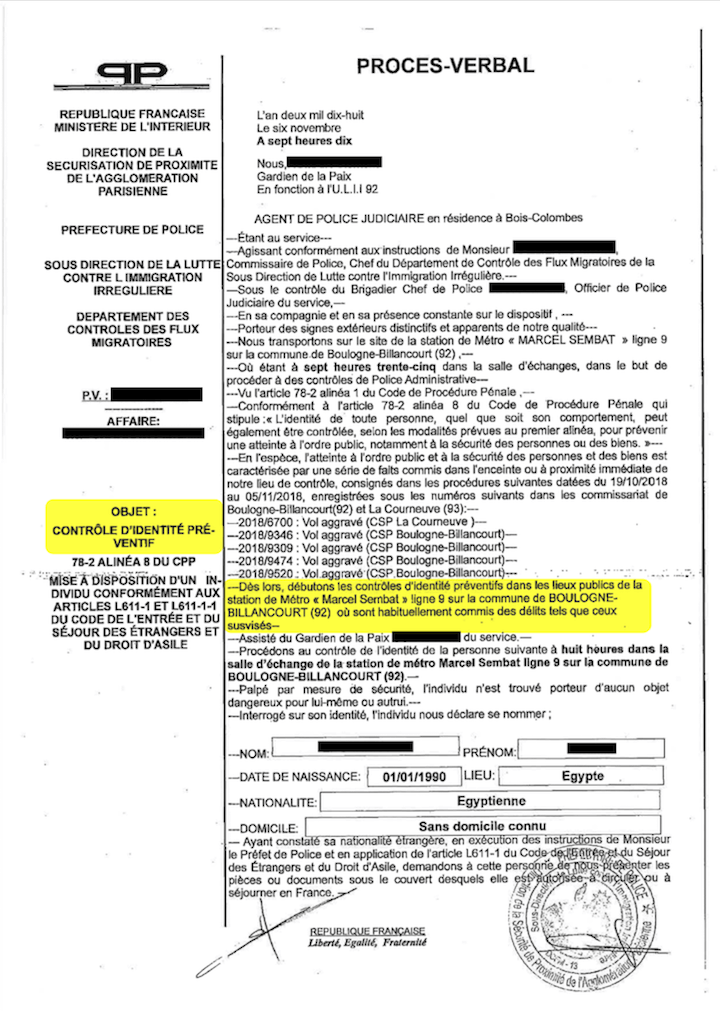 Dans les Hauts-de-Seine, les fonctionnaires des Ulii utilisent très souvent « les contrôles préventifs »