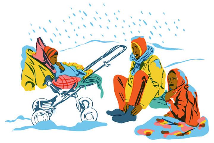 La famille est épuisée