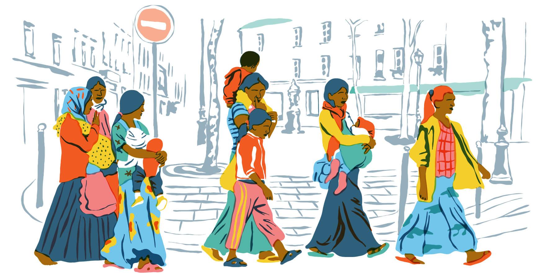 Paris retire temporairement les enfants des familles Doms qui mendient