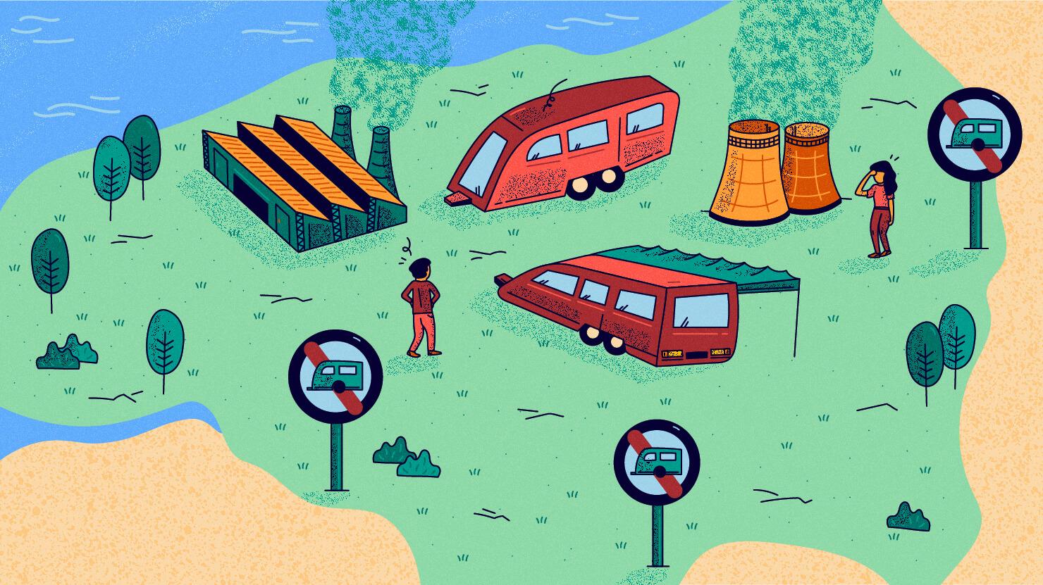 Aires d’accueil : comment la Seine-Maritime tente de masquer qu’elle est dans l’illégalité