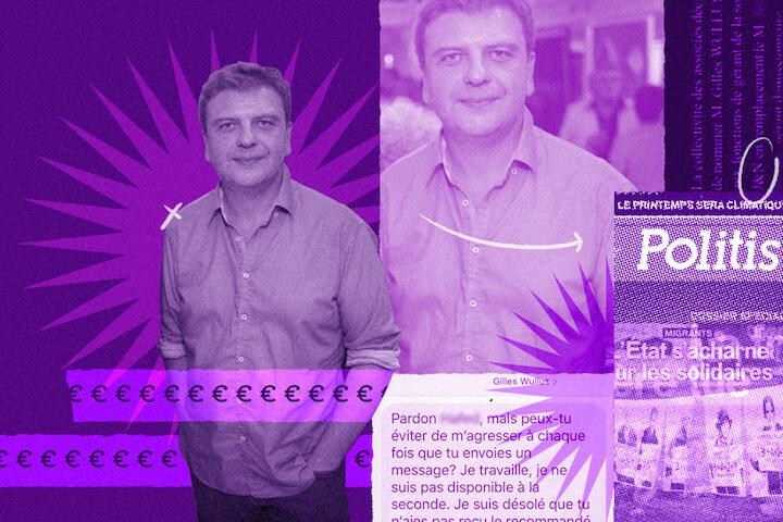 Gilles Wullus est aussi partie prenante des cabinets. Le rédac' en chef est gérant de J&N depuis octobre 2019 et avoue faire du conseil à son mari