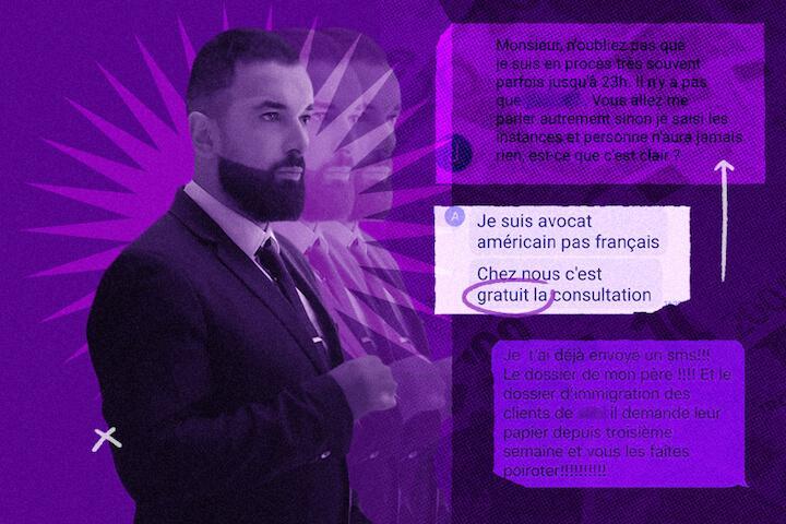 Les actions d’Azzedine sont parfois bien loin de la solidarité qu'il prétend mener. Il n'hésite par exemple pas à menacer certains de ses clients