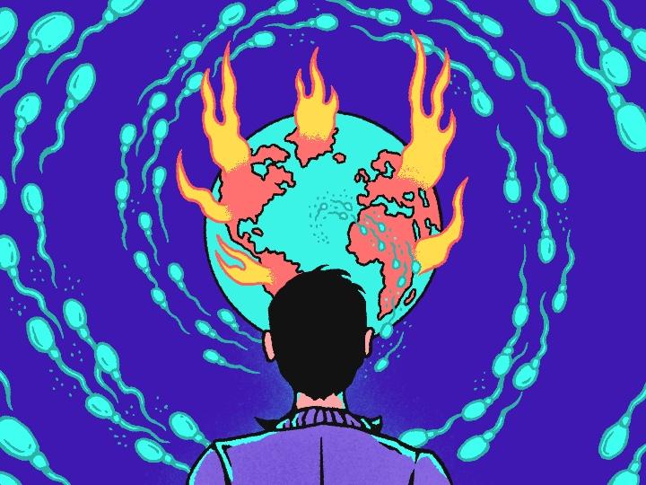 « De plus en plus de jeunes veulent une vasectomie car ils ne souhaitent pas mettre au monde des enfants dans ce monde pourri », confirme Pierre Colin, co-fondateur de l'Ardecom.