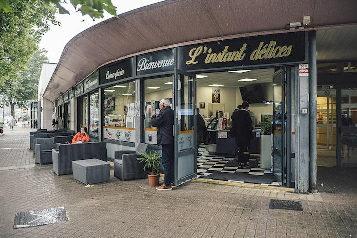 Harkati Yahiaoui reçoit dans son glacier L’Instant Délices à Maubeuge