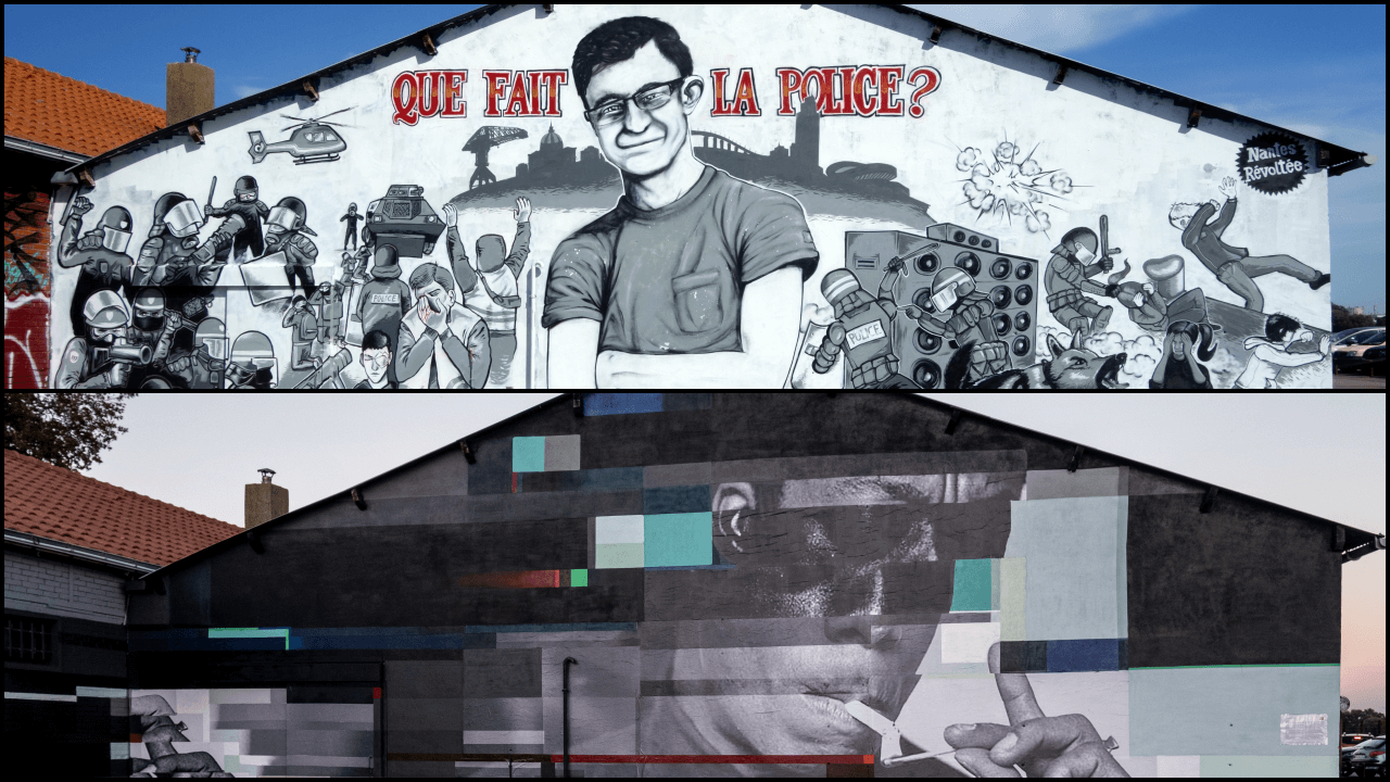 À Nantes, la fresque pour Steve, mort de la police, est remplacée