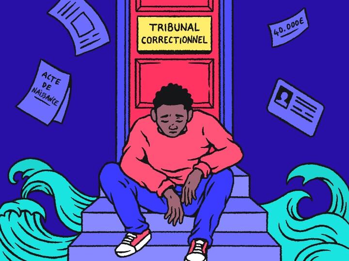 Au tribunal, les mineurs isolés découvrent que le département a porté plainte contre eux et leur demande des sommes ahurissantes qui peuvent aller de 40.000 à 100.000 euros.