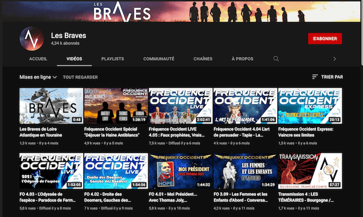 Conversano a créé le mouvement Suavelos en 2016, devenu Les Braves en 2019. Un groupe communautaire blanc où les dénominateurs communs sont la couleur de peau et le fait d’être d’extrême droite. 