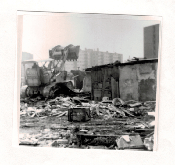 La baraque dans laquelle Ahmed a grandi a été démolie en 1970 dans le cadre du plan d’action pour la résorption de l’habitat insalubre.