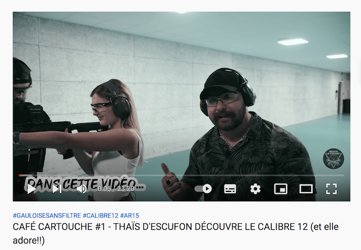 Sur sa chaîne Youtube, Baptiste Marchais a invité Thaïs d’Escufon, figure de Génération identitaire, groupe dissous pour son discours raciste et ses liens avec des groupuscules radicaux.