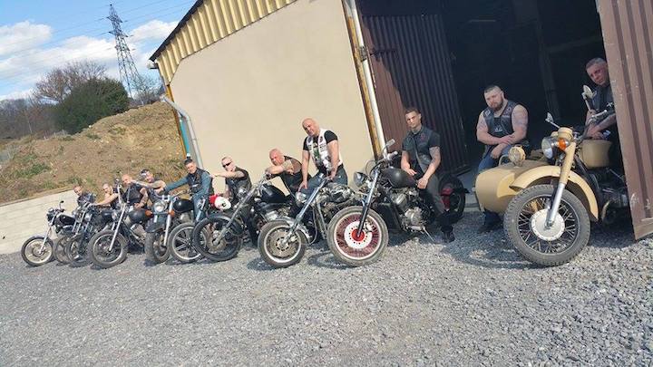 Une partie de ce qui faisait à l’époque le MC Praetorians