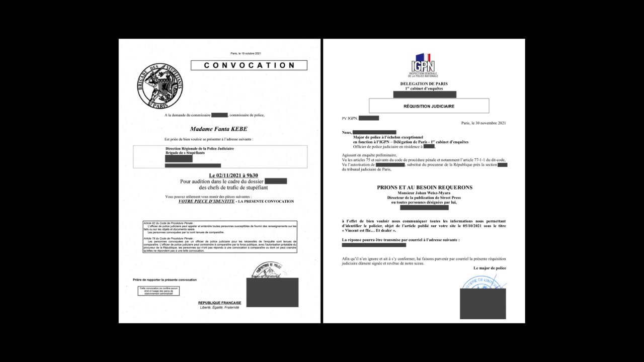 Atteinte au secret des sources : StreetPress dans le viseur de la police