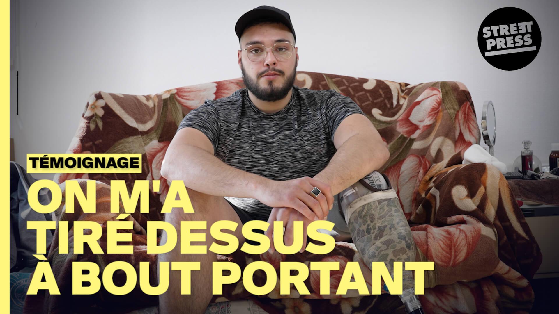 « J’ai été amputé après avoir pris une balle »