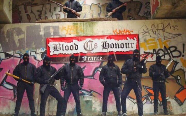 L'équipe de Combat 18. Marc et Julien Bettoni en étaient les leaders