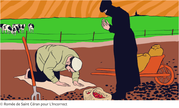 Capture issue du site de l'Incorrect.