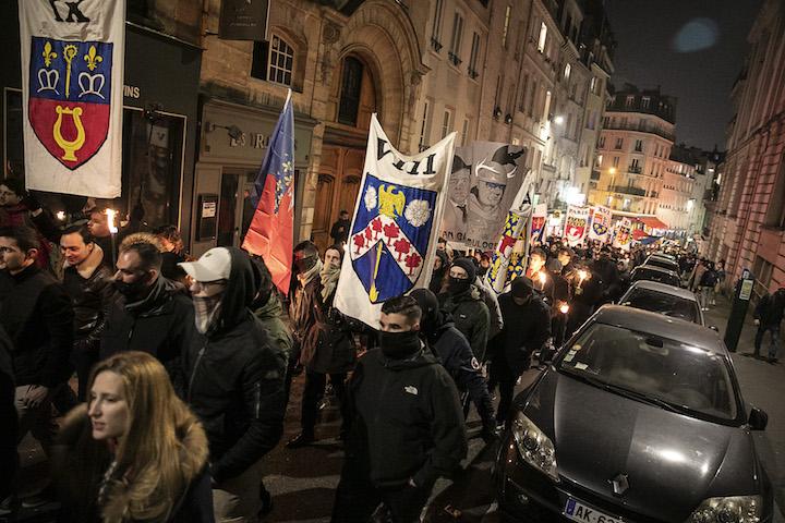 La préfecture a reconnu que le défilé était organisé par « un satellite de l’ex-Génération identitaire », malgré la dissolution quelques mois plus tôt...