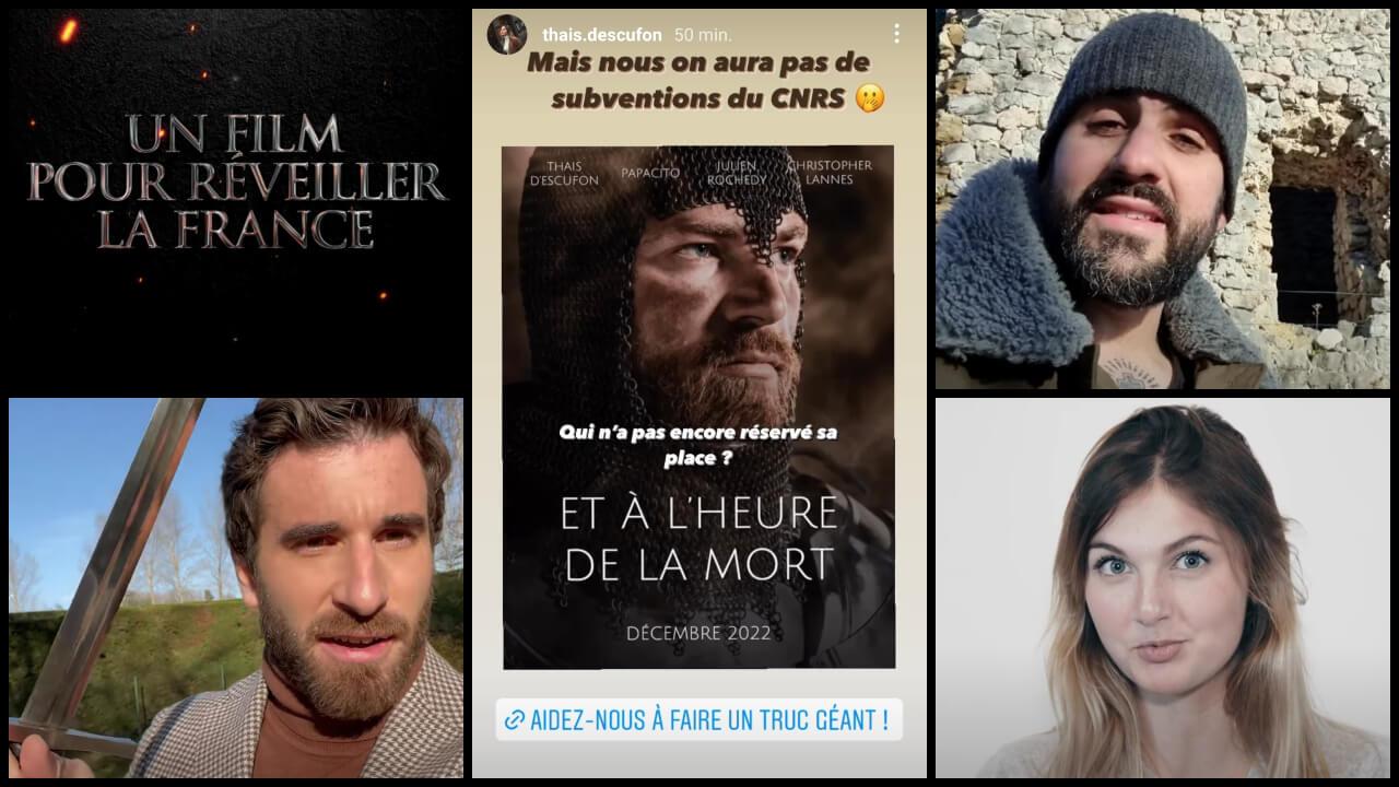 Papacito, Thaïs d'Escufon et leur bande veulent faire un film historique