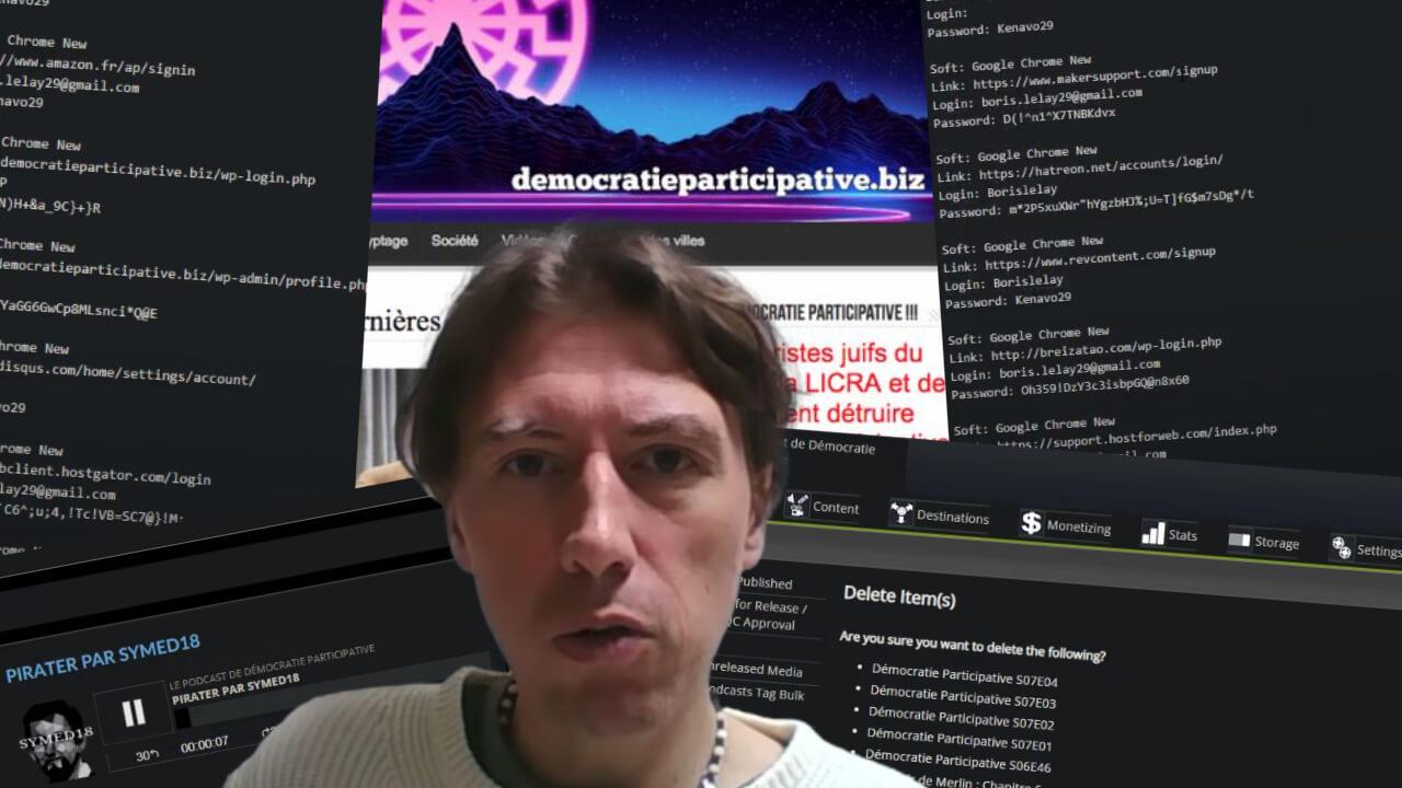 Les sites néonazis de Boris Le Lay piratés par un hacker