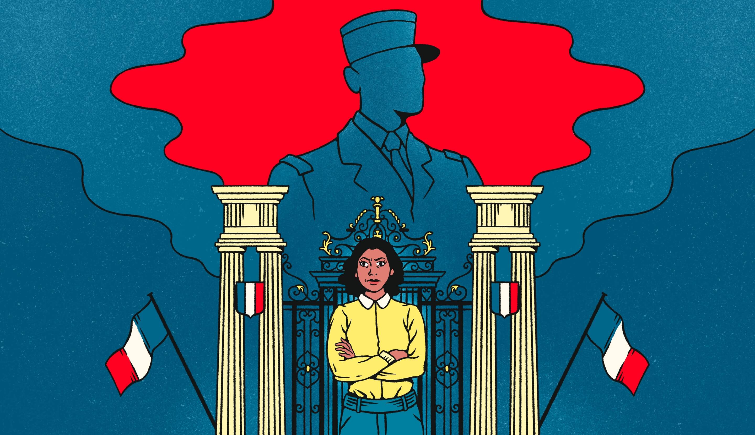 Cris de singe et insultes, Fatiha accuse un général de racisme