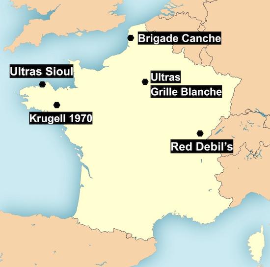 Les groupes de supporters actifs dans le monde amateur interrogés par StreetPress