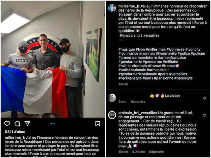 Pour l’Amicale de la BRI de Versailles, Millésime K est « cette jeunesse patriote qui nous motive à poursuivre nos actions quotidiennes ».