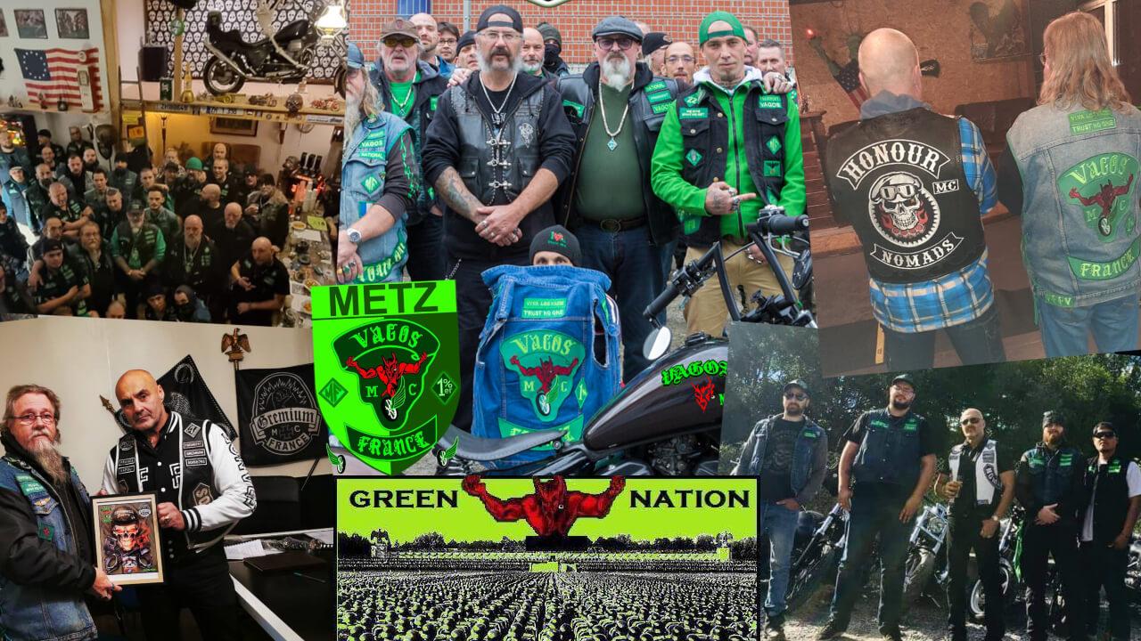 Les Vagos, un groupe de bikers néonazis, s’installent à Metz