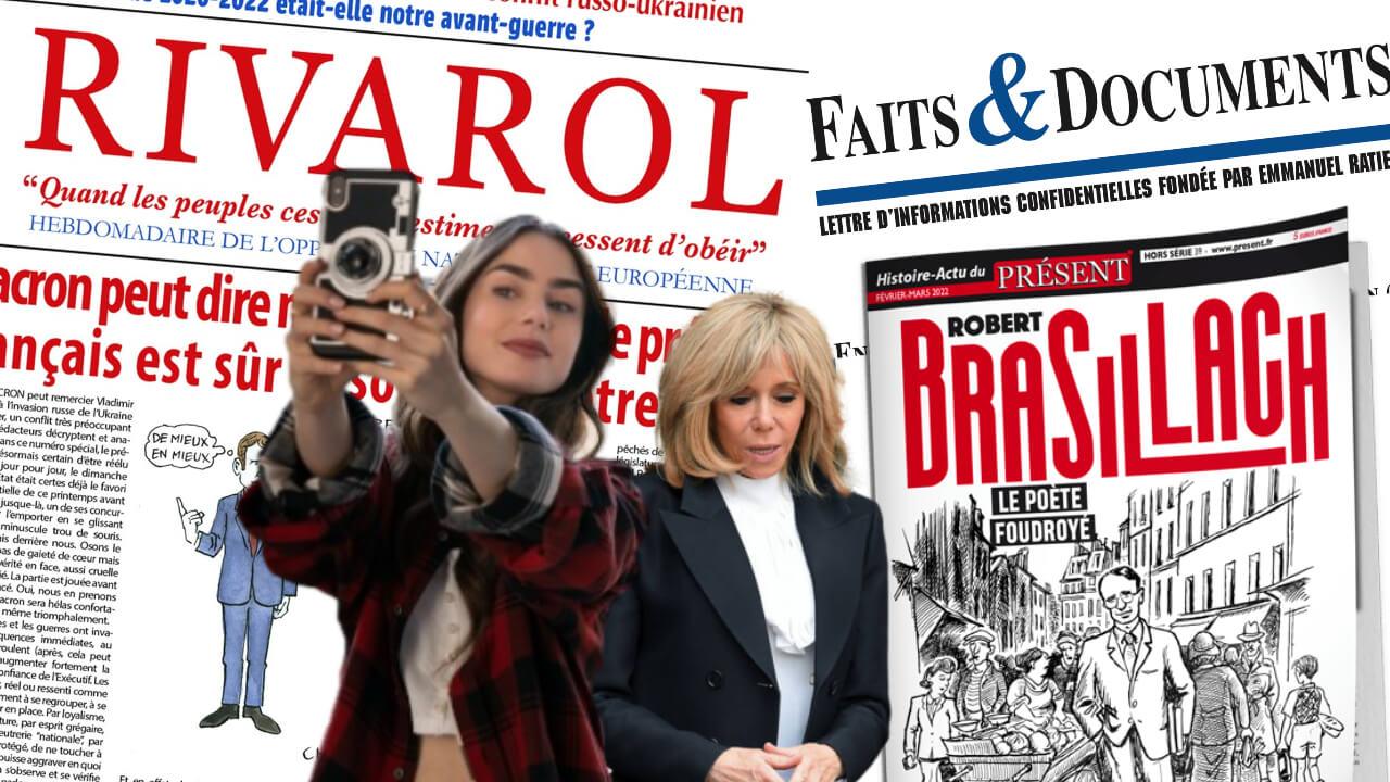 La presse d’extrême droite veut réhabiliter Brasillach et a débunké un secret d’État en regardant Netflix