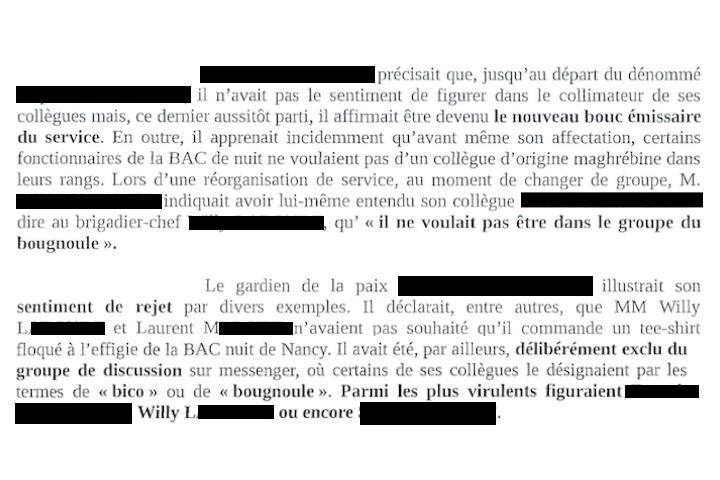 Les membres de la Bac de nuit de Nancy se sont illustrés par leur racisme et leur islamophobie à l'égard de Saïd B.