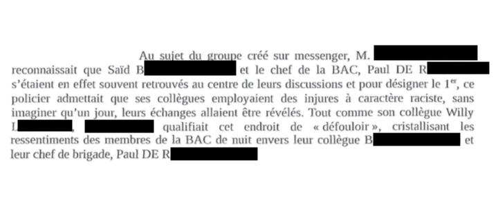 Pour les policiers, le groupe Messenger aux multiples messages racistes était « un défouloir ».