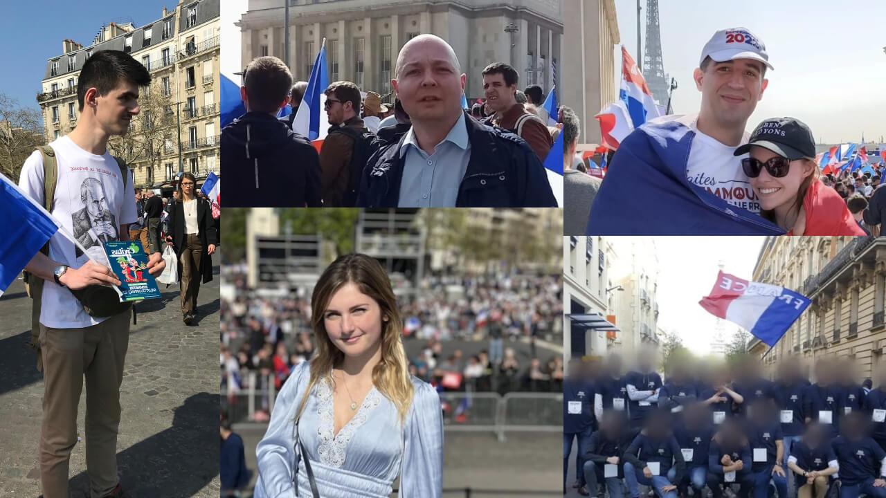 Pétainistes, hooligans et identitaires réunis au meeting de Zemmour 