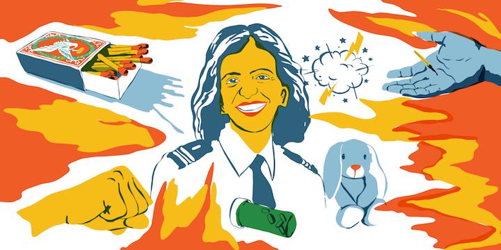 Avant son suicide, Nadia aurait été en train d'écrire un livre intitulé Triple Peine.